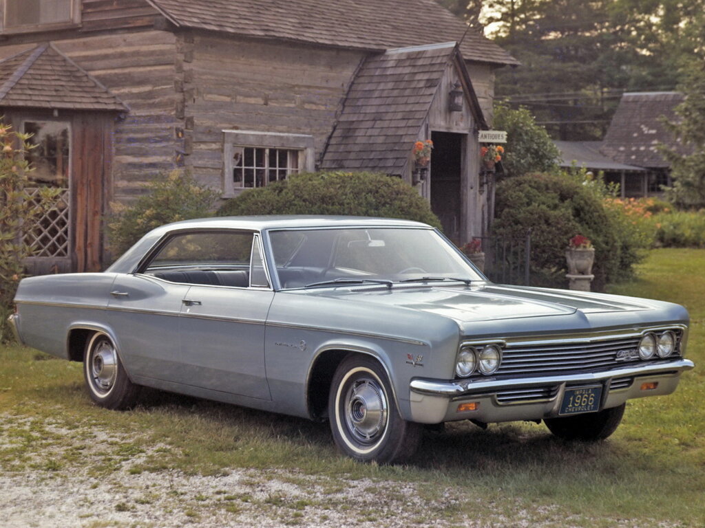 Chevrolet Impala (16339, 16439) 4 поколение, рестайлинг, седан (10.1965 - 09.1966)